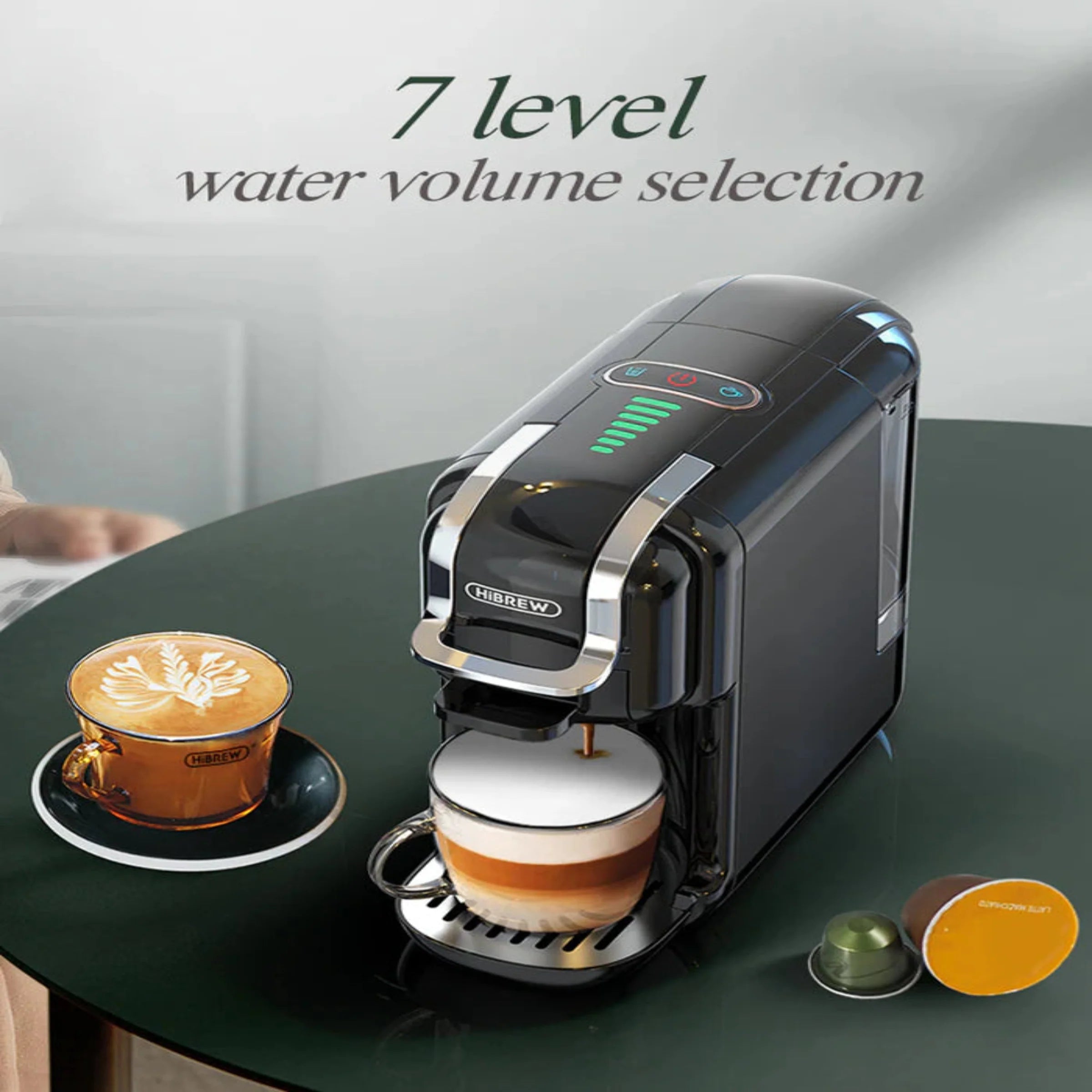 HiBREW 5 in 1 Multiple Capsule Coffee Machine 20Bar H2B My Store