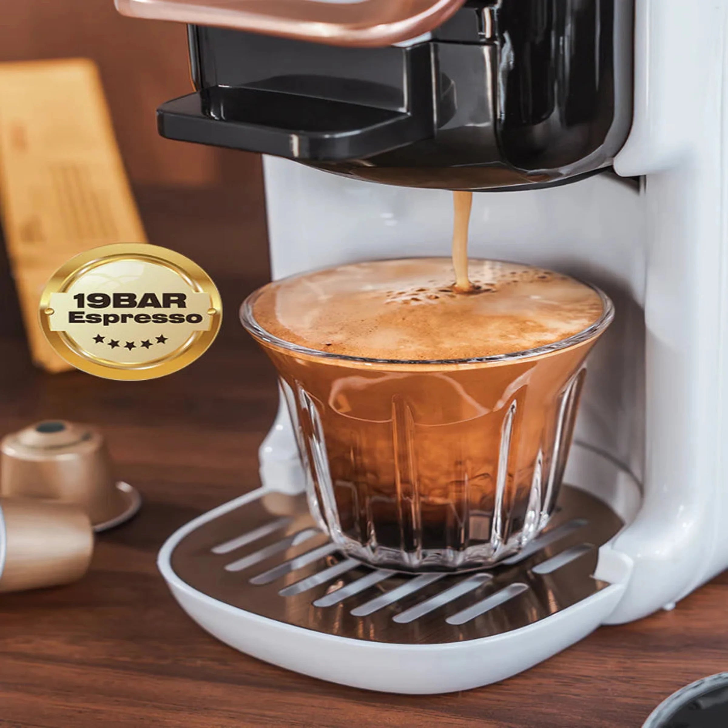 HiBREW 5 in 1 Multiple Capsule Coffee Machine 20Bar H2B My Store