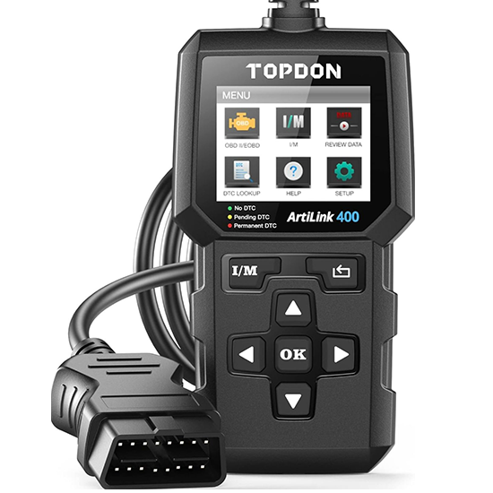 TOPDON AL400 OBD2 Scanner, Full OBDII Code Reader, Check Engine Light Scan Tool (Without box) My Store