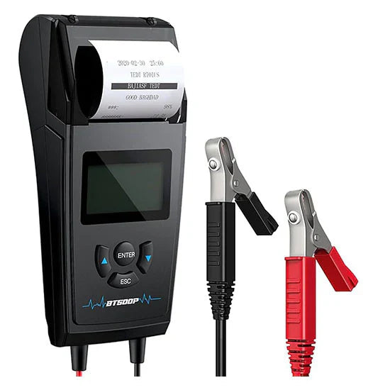 TOPDON BT500P Battery Tester With Built-In Printer For 12/24V Batteries (With BOX) My Store