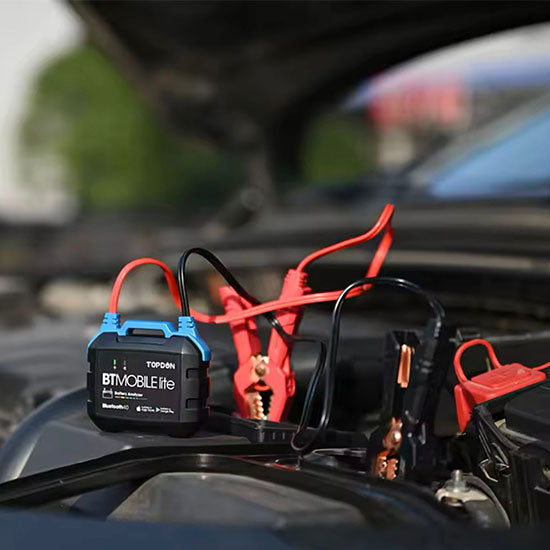 TOPDON BTMobile Lite Bluetooth Car Battery Tester 12V Wireless Cranking Charger Circut Tester Auto Analyzer Vehicle 100-2000CCA My Store