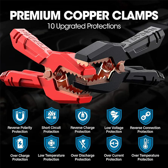 TOPDON Volcano 2000 - Only Accessories-casing and Battery clips and kit with faulty battery My Store