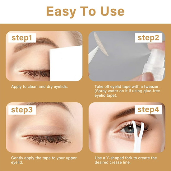 Eyelid Tape, 480 Pcs Eyelid Lifter Strips My Store