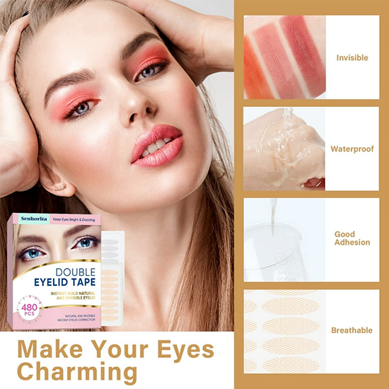 Eyelid Tape, 480 Pcs Eyelid Lifter Strips My Store