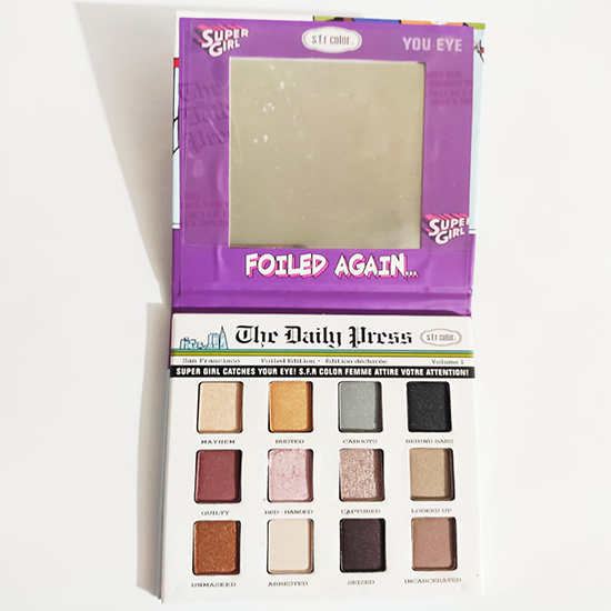 The Balm Cosmetics FOILED AGAIN Foil Eyeshadow Palette 12 Colors NIB Authentic My Store
