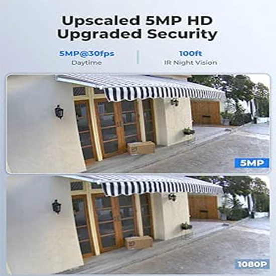 REOLINK PoE Outdoor Home Security Cameras, 5MP Surveillance IP Cameras, Smart Human/Vehicle Detection My Store
