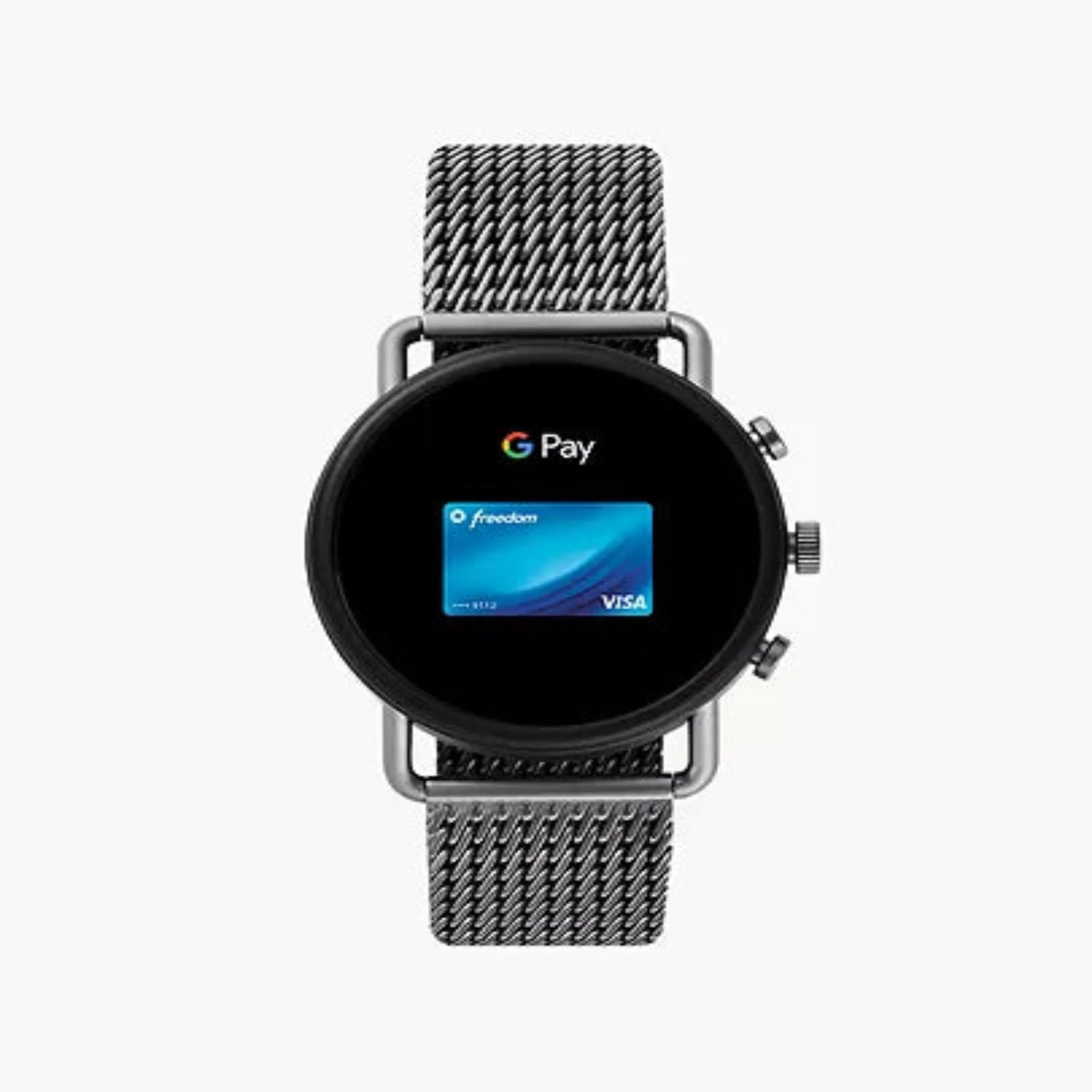 Skagen Men's Smartwatch, Falster 3 Stainless Steel Touchscreen Smartwatch with Speaker, Heart Rate, NFC, and Smartphone Notification My Store