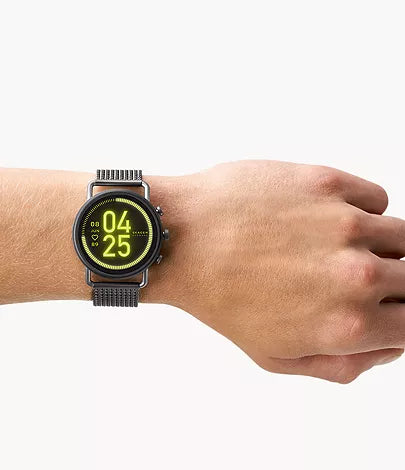 Skagen Men's Smartwatch, Falster 3 Stainless Steel Touchscreen Smartwatch with Speaker, Heart Rate, NFC, and Smartphone Notification My Store