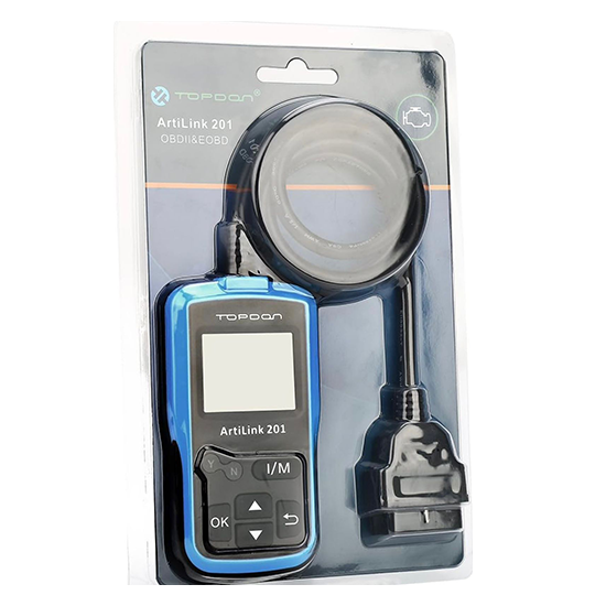 OBD2/EOBD Scanner, Topdon ArtiLink 201 Auto Code Scanner Check Engine Code Reader with O2 Sensor Test My Store