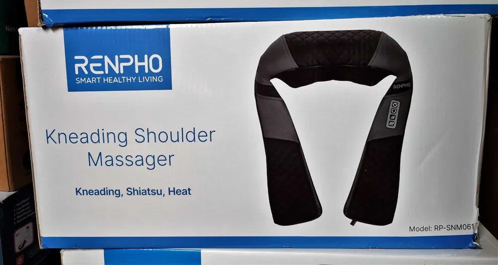RENPHO Back Neck Massager with Heat, Shiatsu Shoulder Massager Kneading Massage My Store