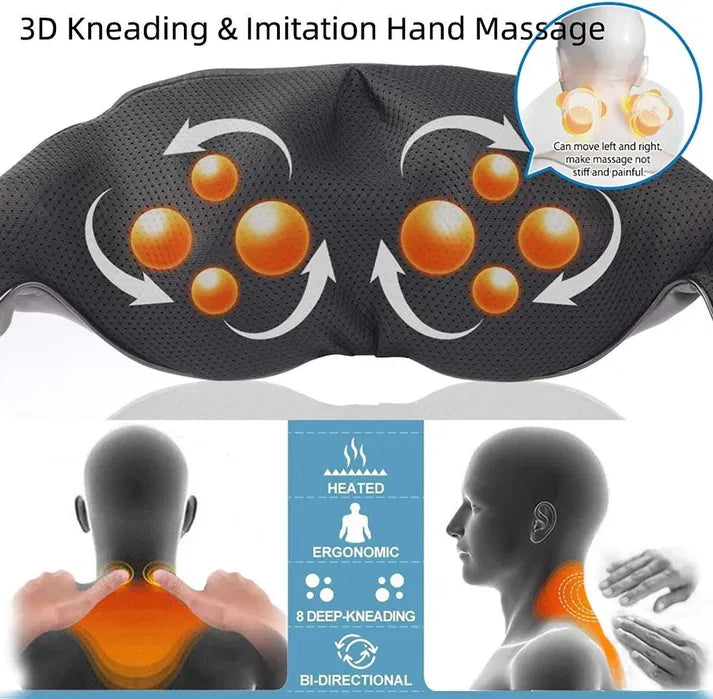 RENPHO Back Neck Massager with Heat, Shiatsu Shoulder Massager Kneading Massage My Store