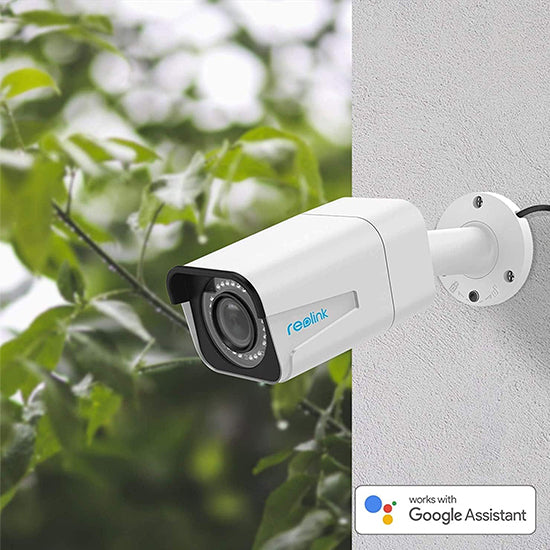 Reolink rlc 511a 5mp outdoor wired camera with 4× optical zoom ir night vision box pack with complete accessories My Store