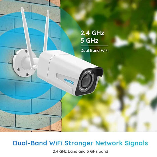 Relink rlc 511w wired and wifi outdoor camera with ir night vision 4× optical zoom box pack with complete accessories My Store