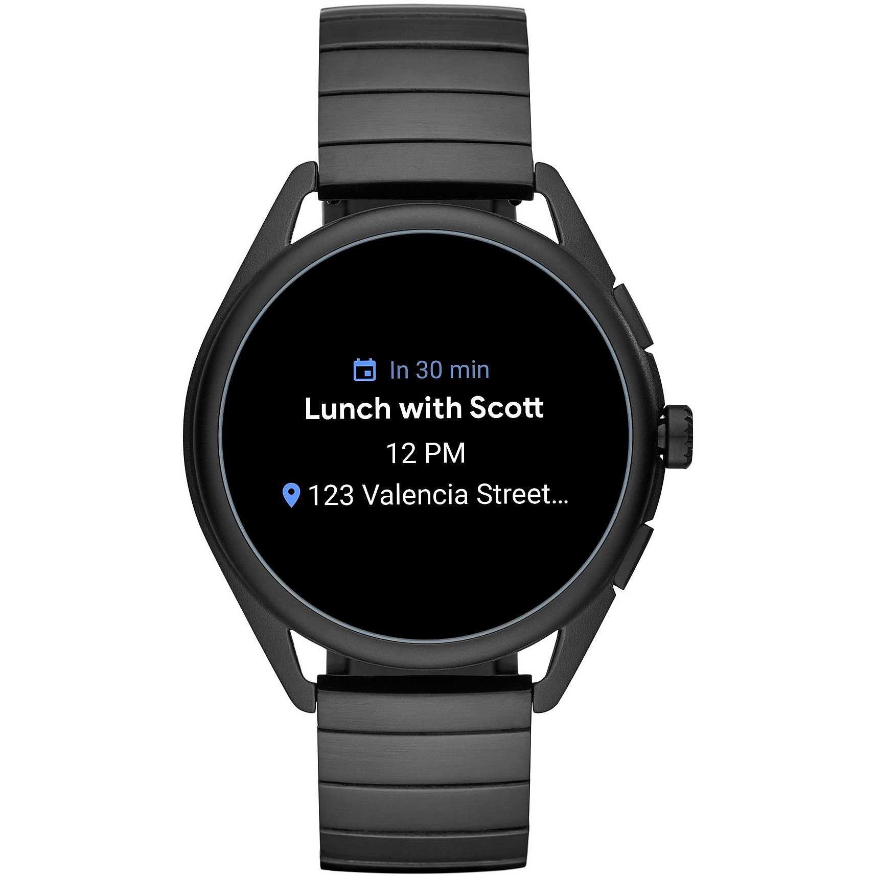Mens Smartwatch EMPORIO ARMANI MATTEO GEN 5 ART5020 Steel Black Touchscreen My Store