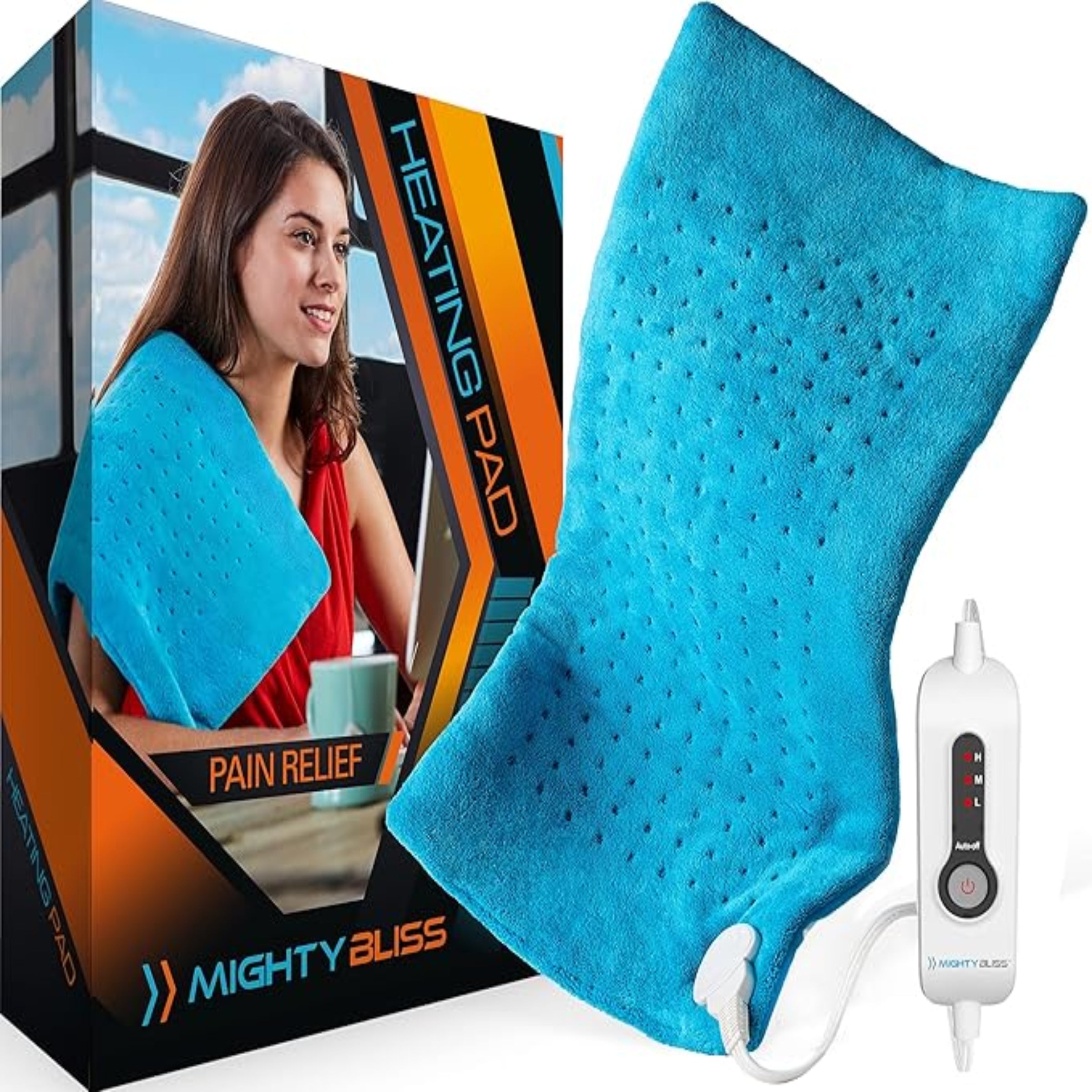 MIGHTY BLISS Electric Heating Pad My Store