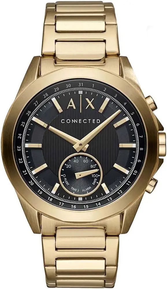 Ax Hybrid Watch Analog Black Dial Men's Watch - AXT1008 My Store