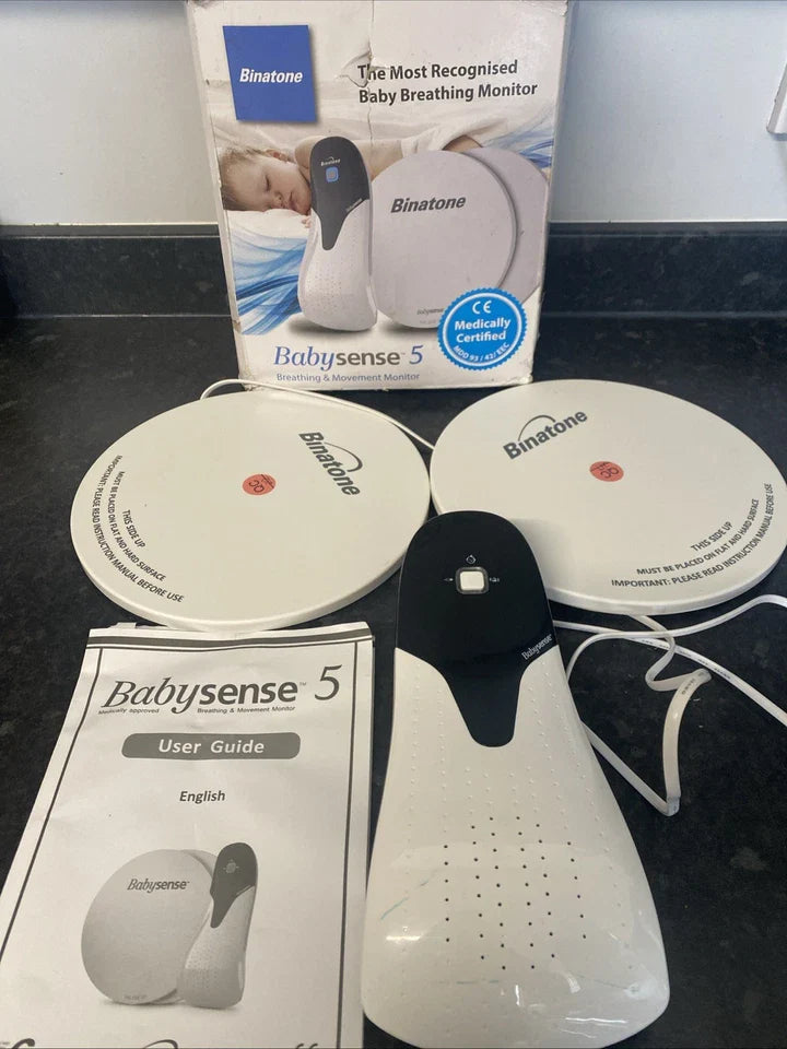 BabySense 5 Baby Breathing and Movement Monitor - White My Store