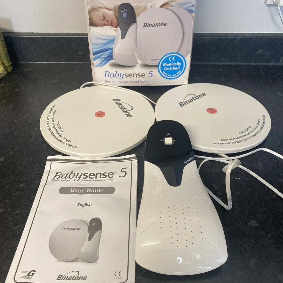 BabySense 5 Baby Breathing and Movement Monitor - White My Store