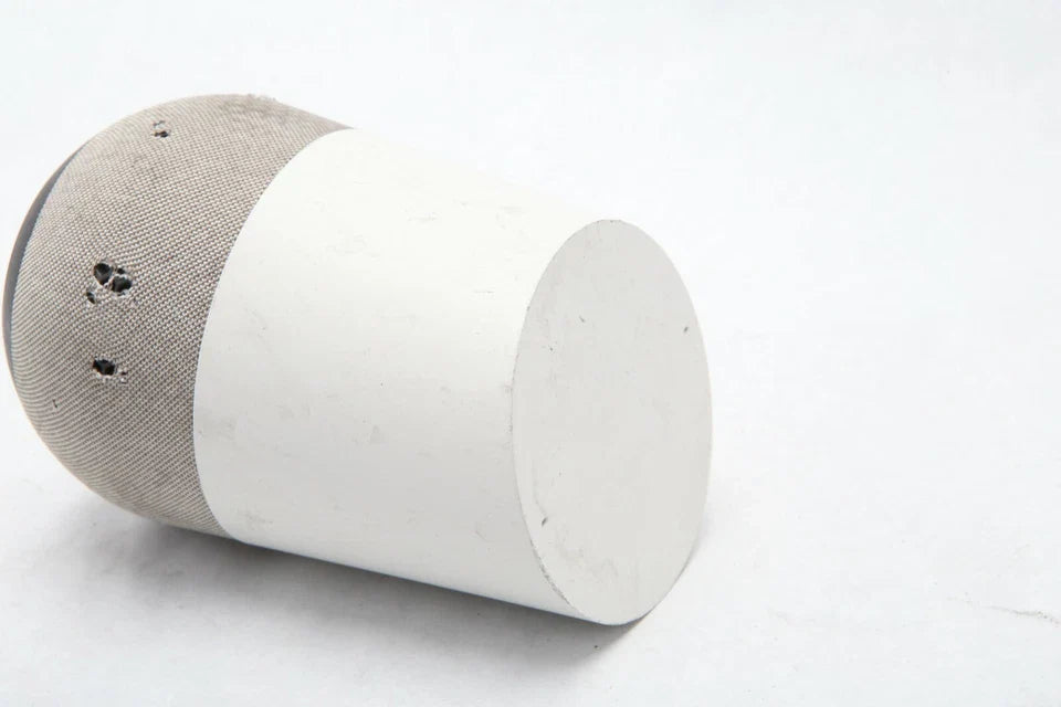 Google Home device promotional torn with original power adopter My Store